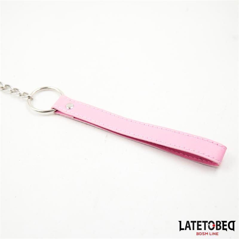 TRELA DE CORRENTE ROSA