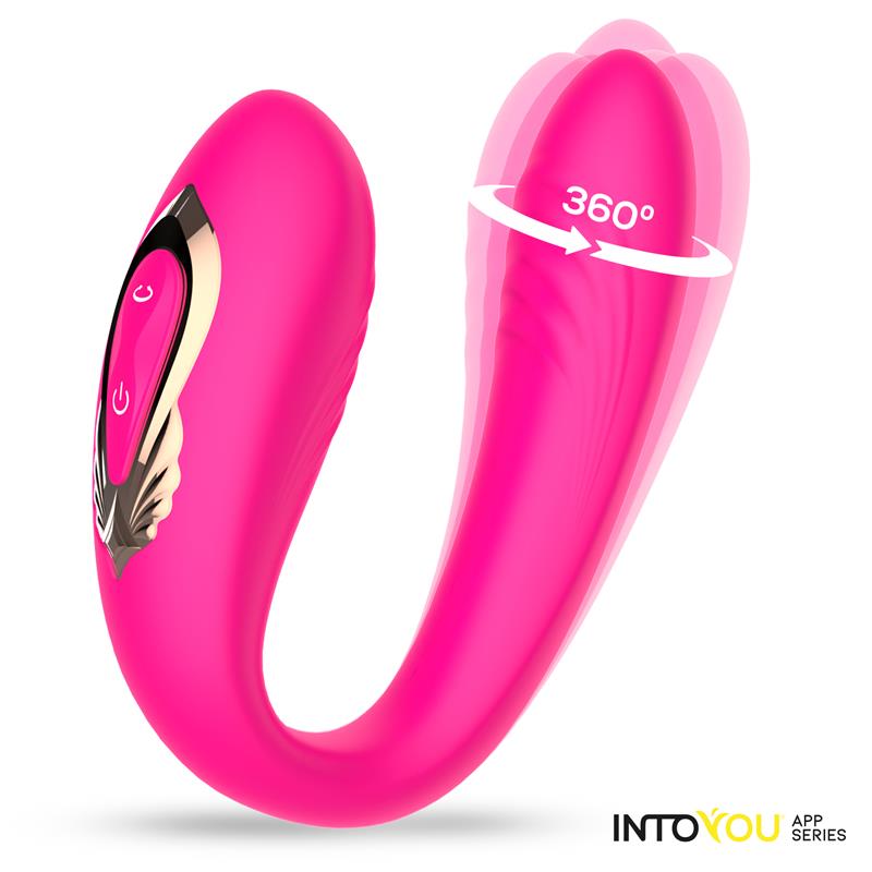 VIBRADOR COUTY PARA CASAIS COM OSCILAÇÃO 360ª E APP