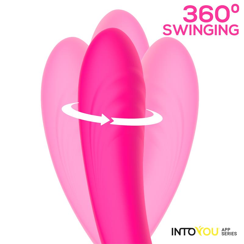 VIBRADOR COUTY PARA CASAIS COM OSCILAÇÃO 360ª E APP