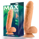 CREIG DILDO REALISTA COM TESTÍCULOS 8.5" NATURAL