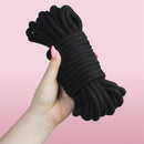 CORDAS PARA BONDAGE PRETAS SECRET PLAY - 10M