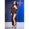 VESTIDO DE RENDA E TANGA CR-4853 PRETO CHILIROSE