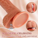 DILDO DEAN COM IMPULSO E VIBRAÇÃO 8,4"