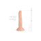 DILDO REAL FANTASY BLANE REALÍSTICO