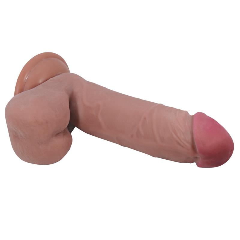 DILDO REALISTICO COM VENTOSA 20.5CM