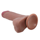 DILDO REALISTICO COM VENTOSA 20.5CM