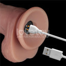 VIBRADOR REALISTICO DUPLA DENSIDADE 25CM (10")