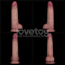VIBRADOR REALISTICO DUPLA DENSIDADE 21,5CM (8,5")
