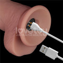 VIBRADOR REALISTICO DUPLA DENSIDADE 21,5CM (8,5")
