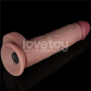 VIBRADOR REALISTICO DUPLA DENSIDADE 21,5CM (8,5")