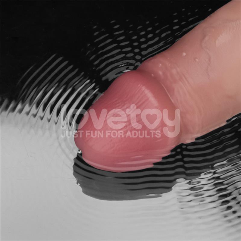 VIBRADOR REALISTICO DUPLA DENSIDADE 20 CM (8")