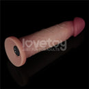 VIBRADOR REALISTICO DUPLA DENSIDADE 23CM (9")