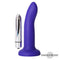 DILDO COM VIBRAÇÃO QUE MUDA DE COR AZUL A ROXO TAM. M - 17CM