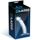 DILDO CRYSTAL GLAZED CURVO