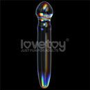 DILDO EM VIDRO TWILIGHT GLEAM PRISM BRILHA NO ESCURO