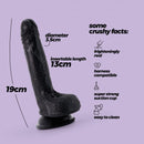 DILDO DE SILICONE LÍQUIDO INVIKTUS 7 CRUSHIOUS