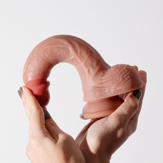 DILDO DE SILICONE LÍQUIDO INVIKTUS 8 CRUSHIOUS