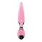 DILDO DE VIDRO COM PLUG TRIPLE CRYSTAL 2 SATISFYER
