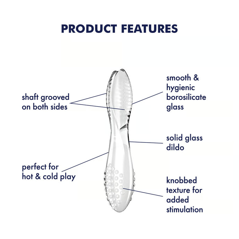 DILDO DE VIDRO DAZZLING CRYSTAL 2 SATISFYER