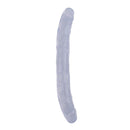 DILDO DUPLO TRANSPARENTE 12.8"