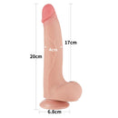 DILDO REALISTICO DUAL DENSITY 8.5"