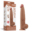 DILDO DUAL REALISTICO LAYER SLIDING SKIN 13.5"