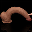 DILDO DUAL REALISTICO LAYER SLIDING SKIN 13.5"
