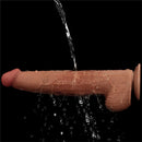DILDO DUAL REALISTICO LAYER SLIDING SKIN 13.5"