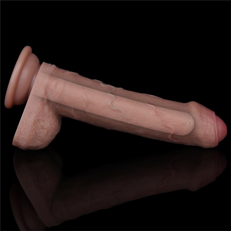 DILDO DUAL LAYER 8"