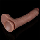 LOVETOY DILDO DUAL LAYER SILICONE 8.5"