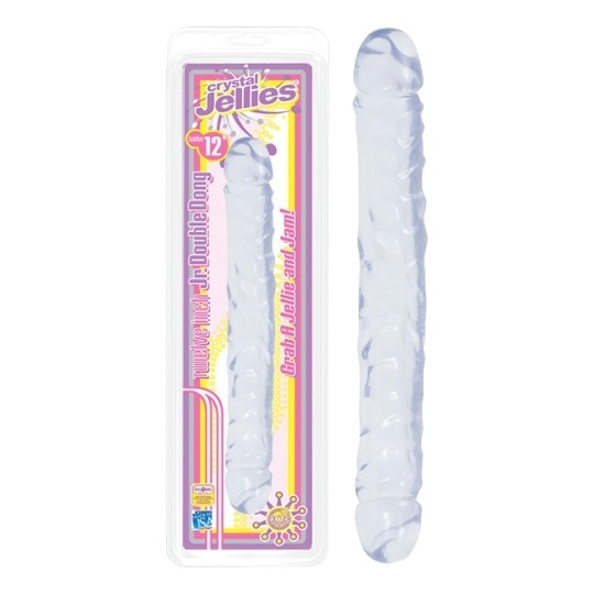 DILDO DUPLO JR. DOUBLE DONG 12''