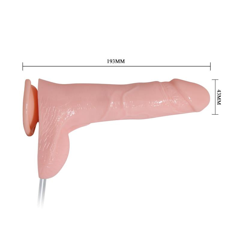 DILDO EJACULADOR COM VIBRAÇÃO