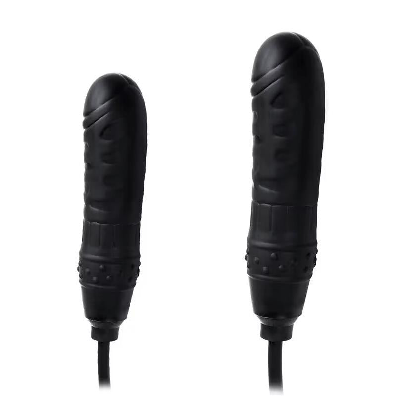 DILDO INSUFLÁVEL PRETO