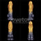 DILDO INSUFLÁVEL SILICONE DUPLA DENSIDADE 8"