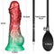 DILDO INSUFLÁVEL SILICONE DUPLA DENSIDADE 8"