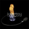 DILDO INSUFLÁVEL SILICONE DUPLA DENSIDADE 8"