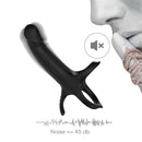 DILDO DE DUPLA PENETRAÇÃO COM VIBRAÇÃO
