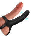 DILDO DE DUPLA PENETRAÇÃO COM VIBRAÇÃO