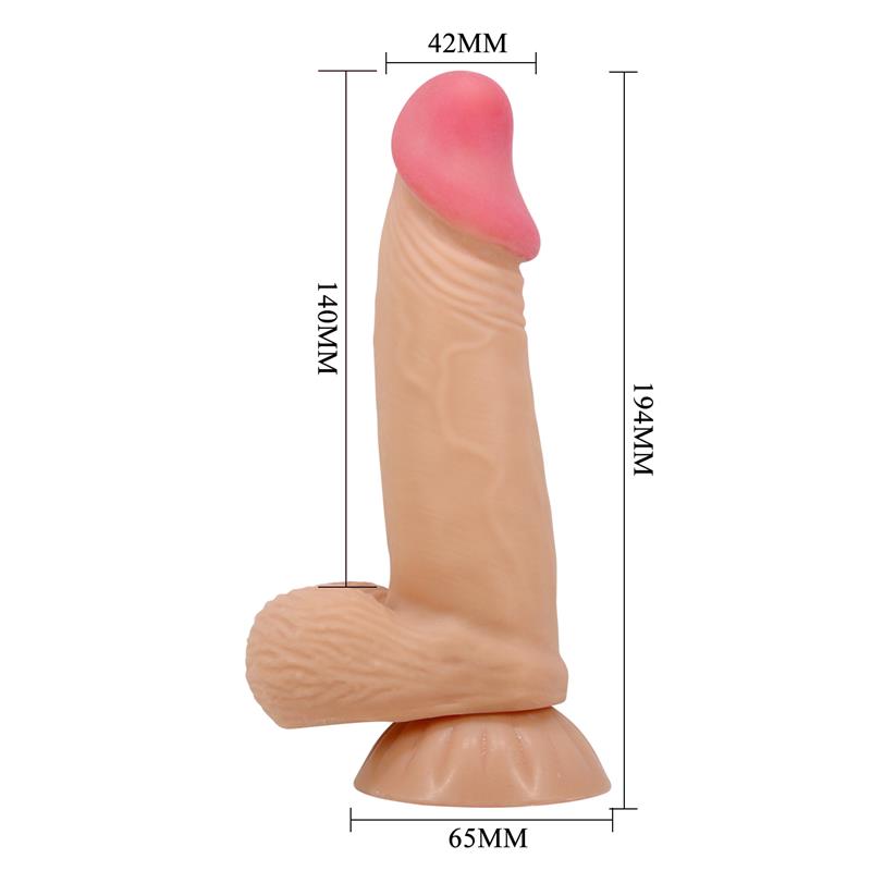 DILDO REALISTA PIEL 19,4CM