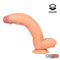 DILDO REALISTICO SLIDY DESLIZANTE E AJUSTÁVEL 12"