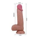 DILDO REALISTA PIEL 20.6CM