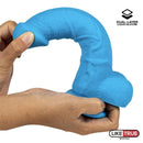 DILDO REALISTICO LIKETRUE DE SILICONE LÍQUIDO 8"