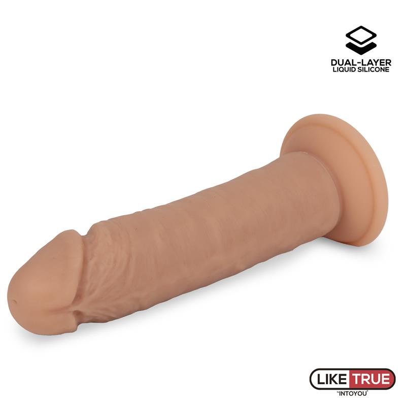 DILDO REALISTA ARTICULÁVEL DUAL LAYER 8.5"