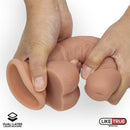 DILDO REALISTICO LIKETRUE DE SILICONE LÍQUIDO 8"