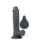 DILDO COM FUNÇÃO DE EJACULADOR 9"