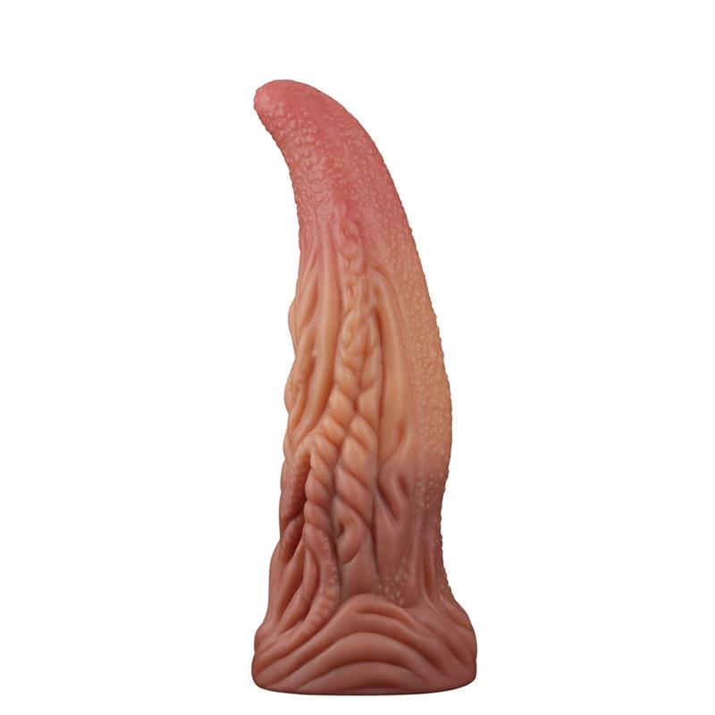 DILDO LÍNGUA DUAL LAYER 10"