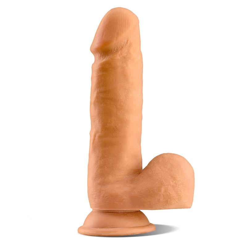 DIMI DILDO REALISTA COM TESTÍCULOS 7.9" NATURAL