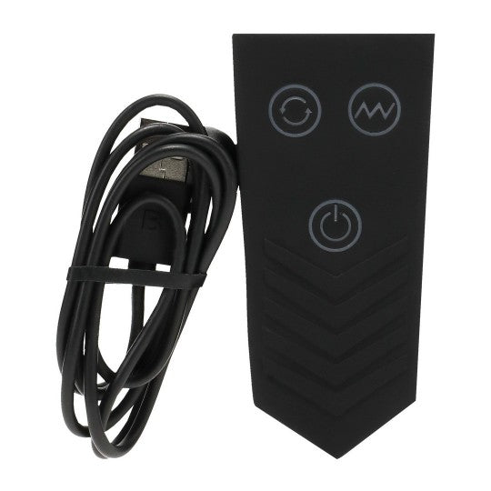 PLUG COM VIBRAÇÃO ROBO RIMMER X - PRETO DOC JOHNSON