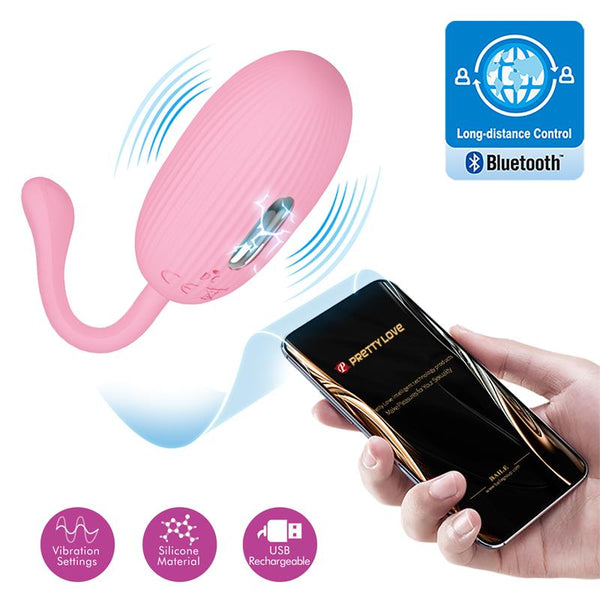 OVO VIBRATÓRIO DOREEN COM ELETROESTIMULAÇÃO E APP