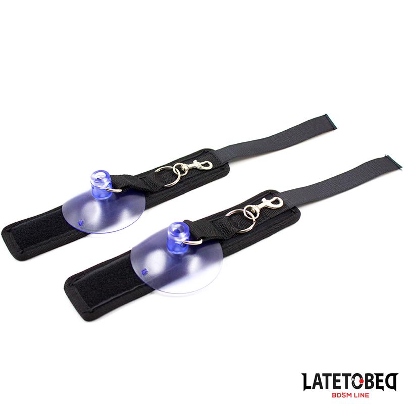 ALGEMAS EM VELCRO COM VENTOSA AJUSTÁVEL